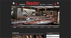Desktop Screenshot of metzgerei-nessier.ch